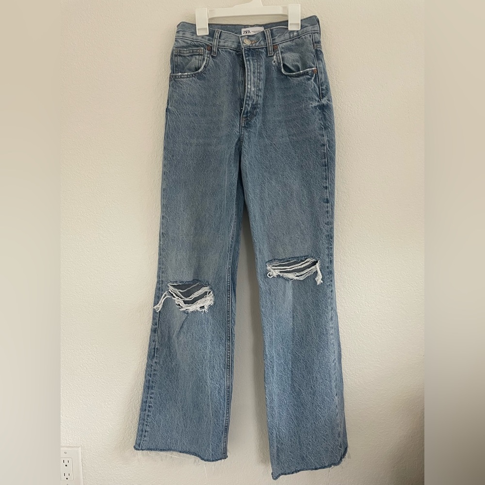 Zara wide leg jeans